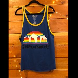Men’s Denver Nuggets Pixel Retro Tank